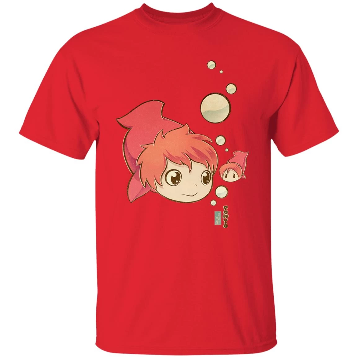 Ponyo Chibi T Shirt 18 Ponyo Chibi T Shirt - Image 16