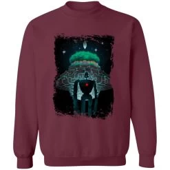Laputa: Castle In The Sky Night Time Sweatshirt -Ghibli Shop redirect07022021050708 3
