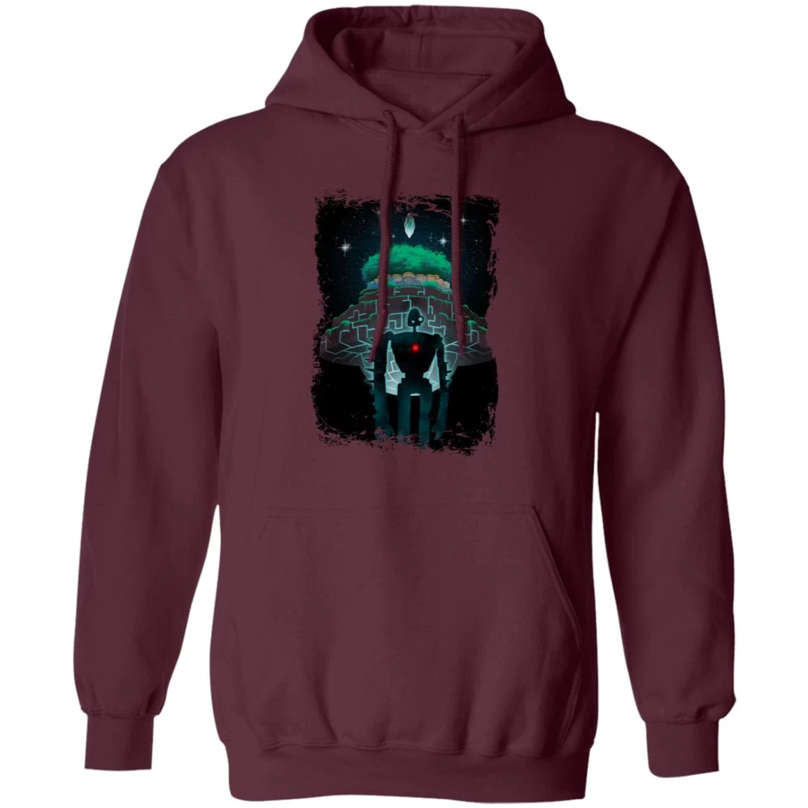 Laputa: Castle In The Sky Night Time Hoodie 16 Laputa: Castle In The Sky Night Time Hoodie - Image 14