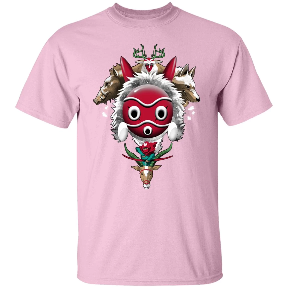 Princess Mononoke – The Forest Protectors T Shirt 7 Princess Mononoke – The Forest Protectors T Shirt - Image 5