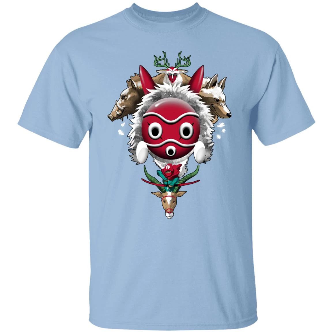 Princess Mononoke – The Forest Protectors T Shirt 3 Princess Mononoke – The Forest Protectors T Shirt