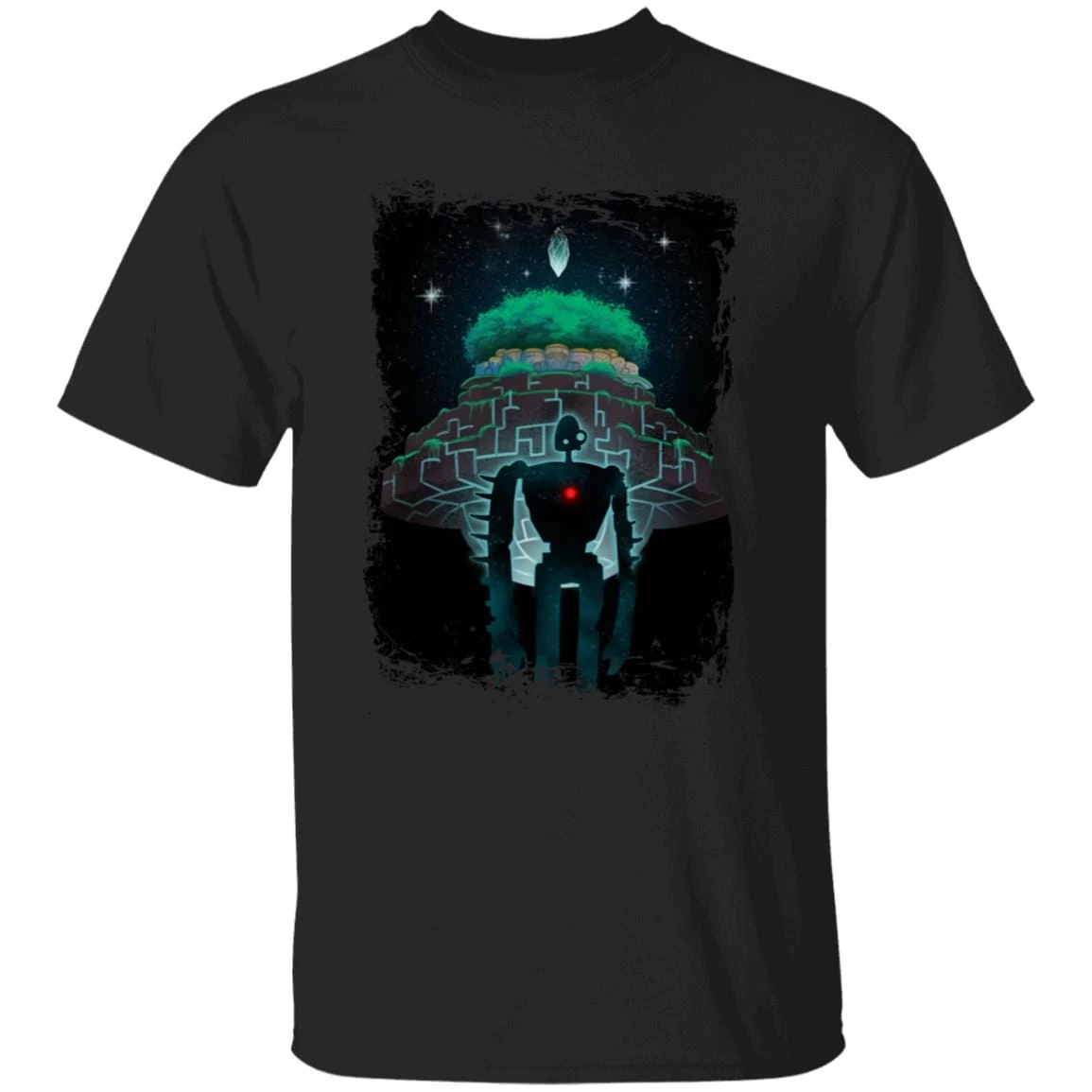 Laputa: Castle In The Sky Night Time T Shirt 12 Laputa: Castle In The Sky Night Time T Shirt - Image 10