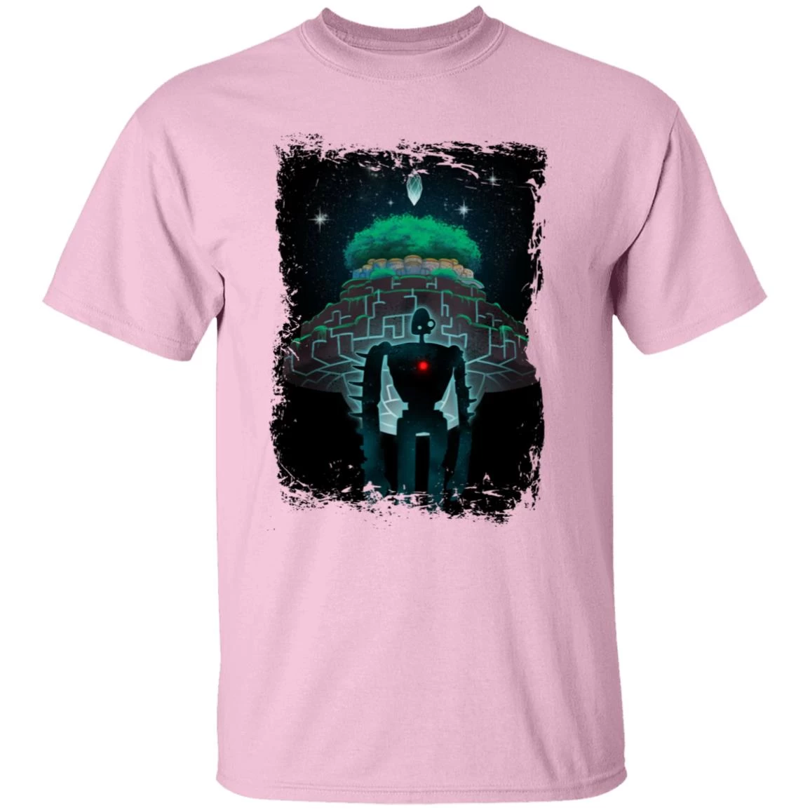 Laputa: Castle In The Sky Night Time T Shirt 7 Laputa: Castle In The Sky Night Time T Shirt - Image 5