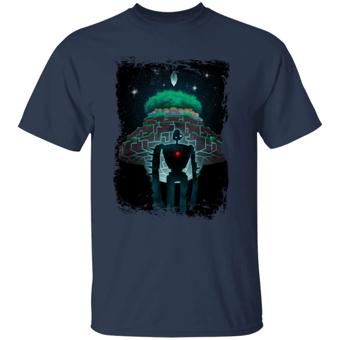 Laputa: Castle In The Sky Night Time T Shirt 17 Laputa: Castle In The Sky Night Time T Shirt - Image 15