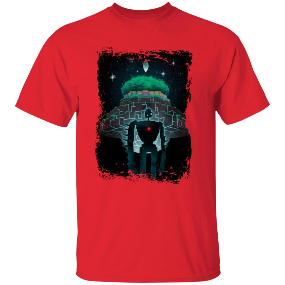 Laputa: Castle In The Sky Night Time T Shirt 18 Laputa: Castle In The Sky Night Time T Shirt - Image 16
