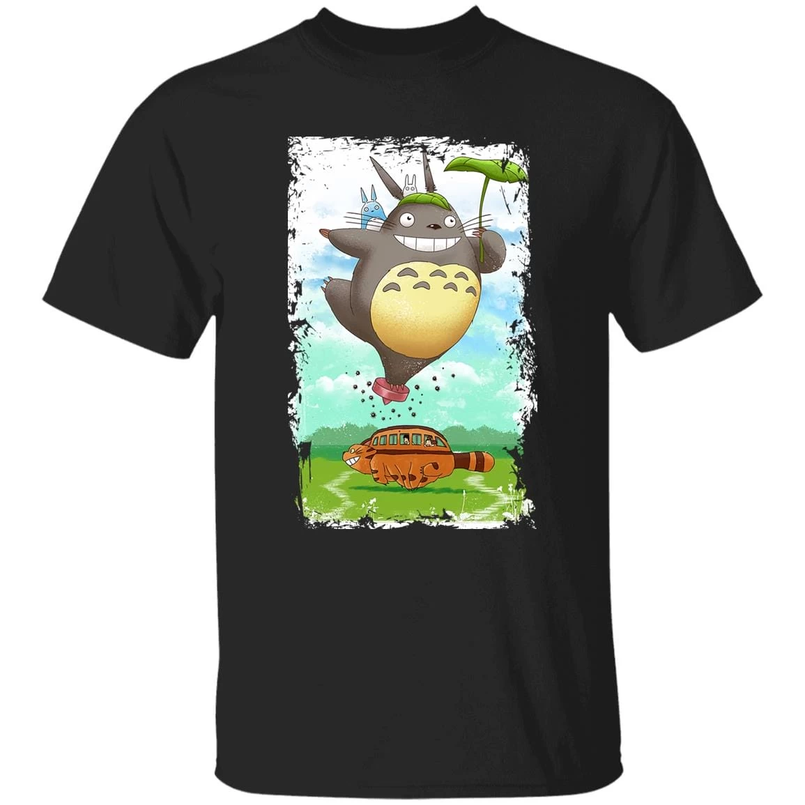 Totoro The Funny Neighbor T Shirt 5 Totoro The Funny Neighbor T Shirt - Image 3