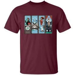 Ghibli Most Famous Movies Collection T Shirt -Ghibli Shop redirect07072021090704 5