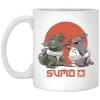 Totoro Vs. Godzilla Sumo Mug