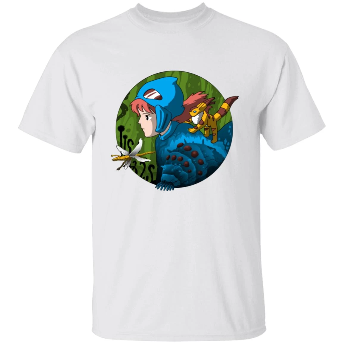 Nausicaa Of The Valley Of The Wind T Shirt 4 Nausicaa Of The Valley Of The Wind T Shirt - Image 2