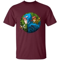 Nausicaa Of The Valley Of The Wind T Shirt 25 Nausicaa Of The Valley Of The Wind T Shirt -Ghibli Shop redirect07122021140700 5