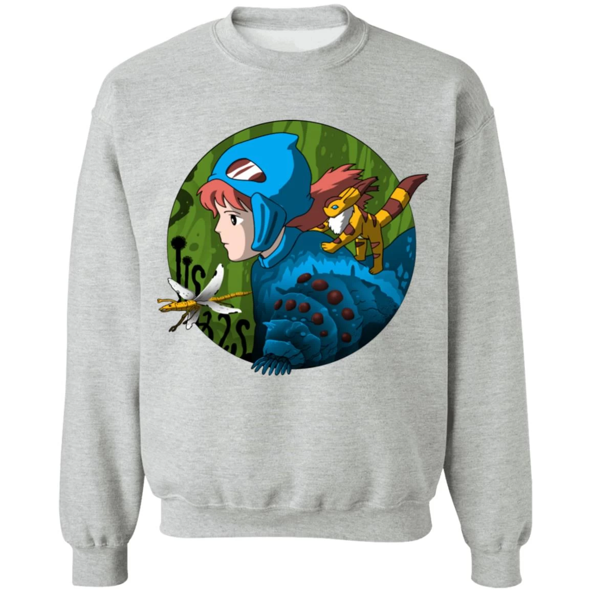 Nausicaa Of The Valley Of The Wind Sweatshirt 19 Nausicaa Of The Valley Of The Wind Sweatshirt - Image 17