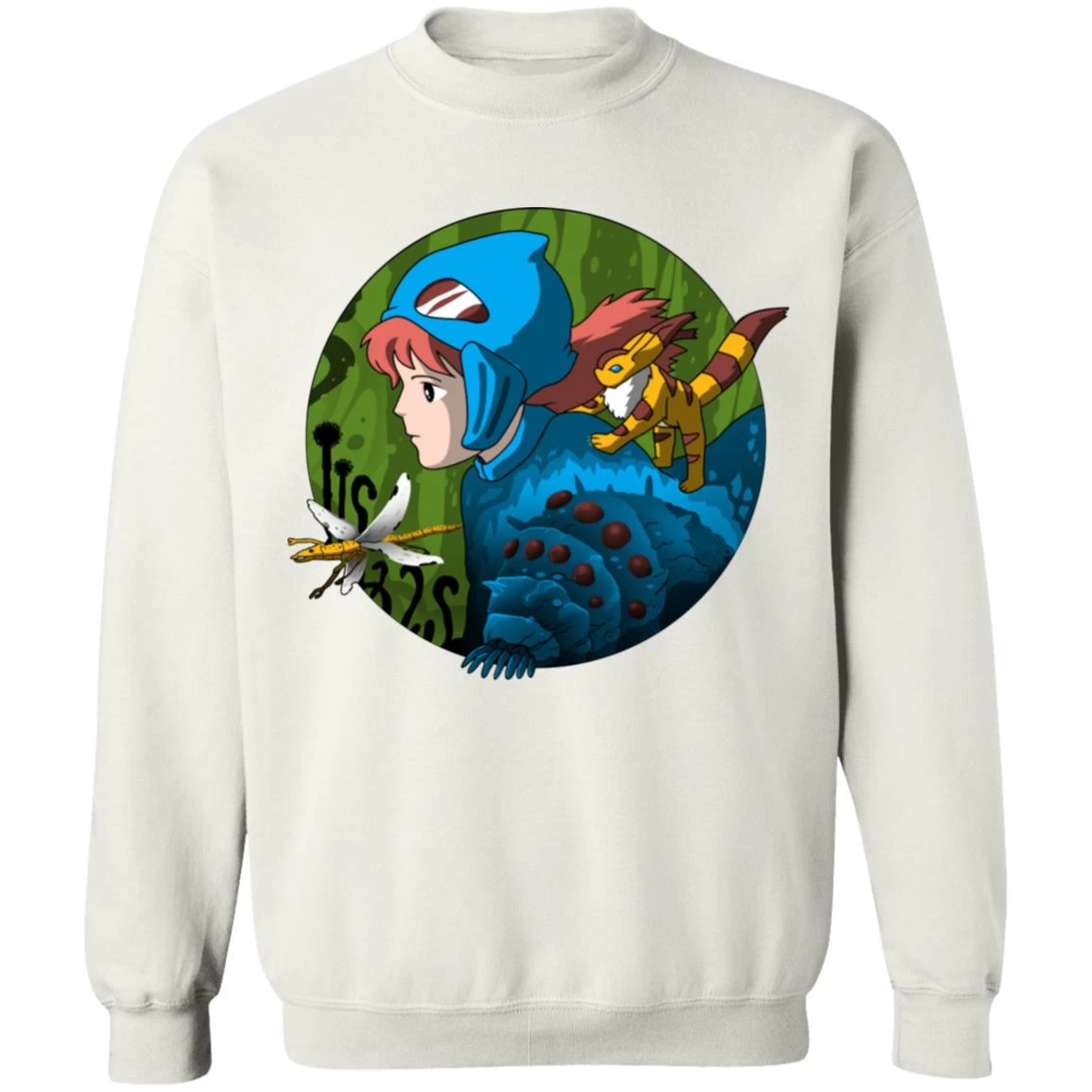 Nausicaa Of The Valley Of The Wind Sweatshirt 20 Nausicaa Of The Valley Of The Wind Sweatshirt - Image 18