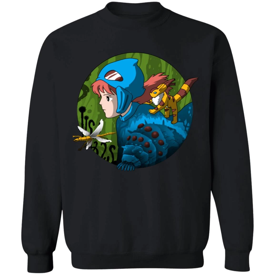 Nausicaa Of The Valley Of The Wind Sweatshirt 5 Nausicaa Of The Valley Of The Wind Sweatshirt - Image 3