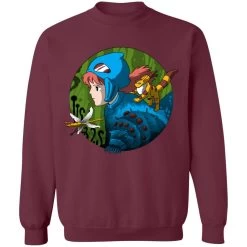 Nausicaa Of The Valley Of The Wind Sweatshirt 23 Nausicaa Of The Valley Of The Wind Sweatshirt -Ghibli Shop redirect07122021140717 4