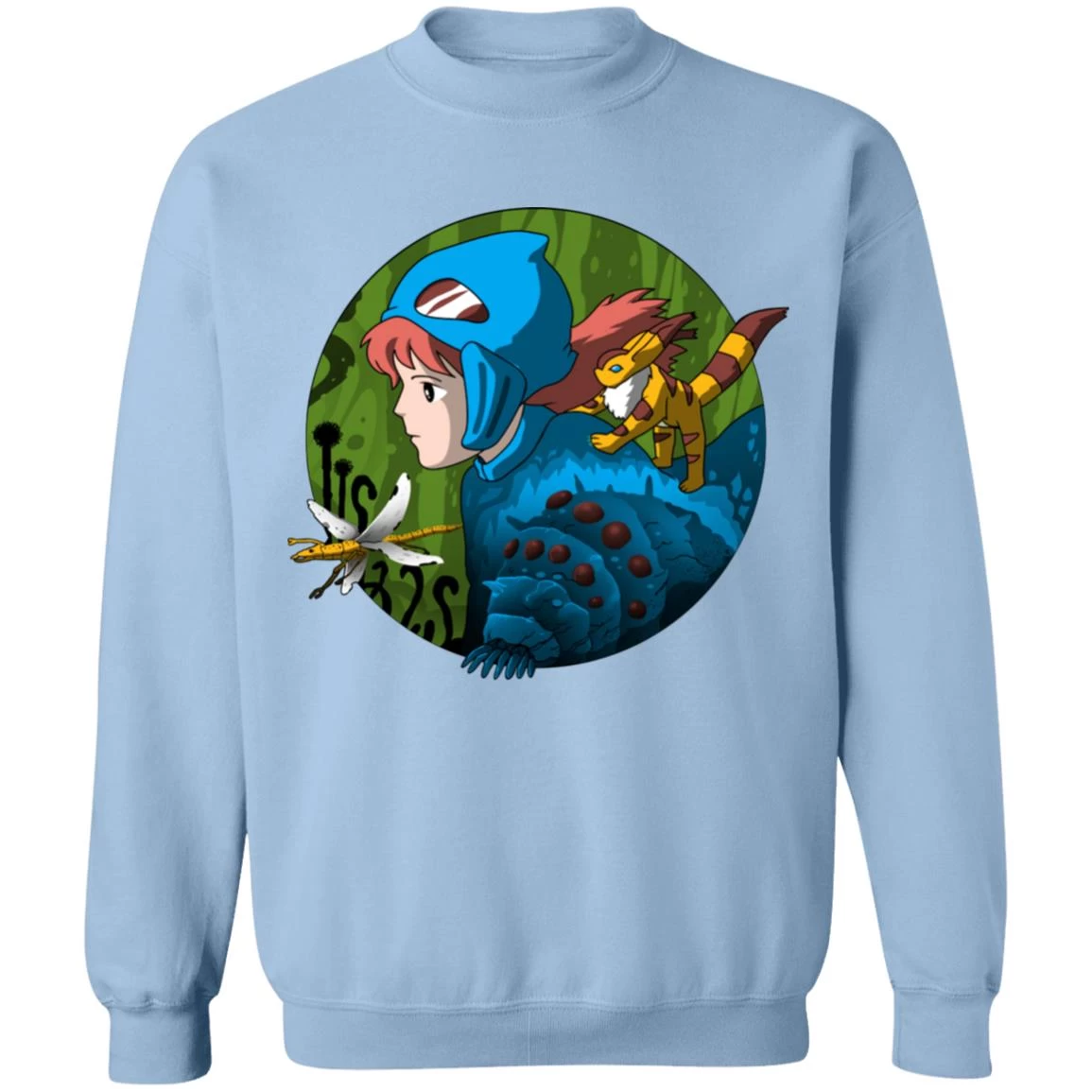 Nausicaa Of The Valley Of The Wind Sweatshirt 10 Nausicaa Of The Valley Of The Wind Sweatshirt - Image 8