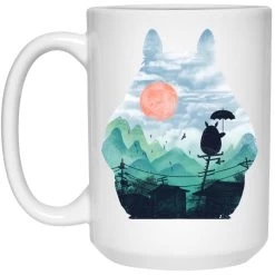 Totoro On The Line Lanscape Mug -Ghibli Shop redirect07122021140718 1 1