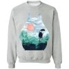 Totoro On The Line Lanscape Sweatshirt 1 Totoro On The Line Lanscape Sweatshirt -Ghibli Shop redirect07122021140751 9