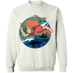Ponyo’s Journey Sweatshirt -Ghibli Shop redirect07222021140732 1 1