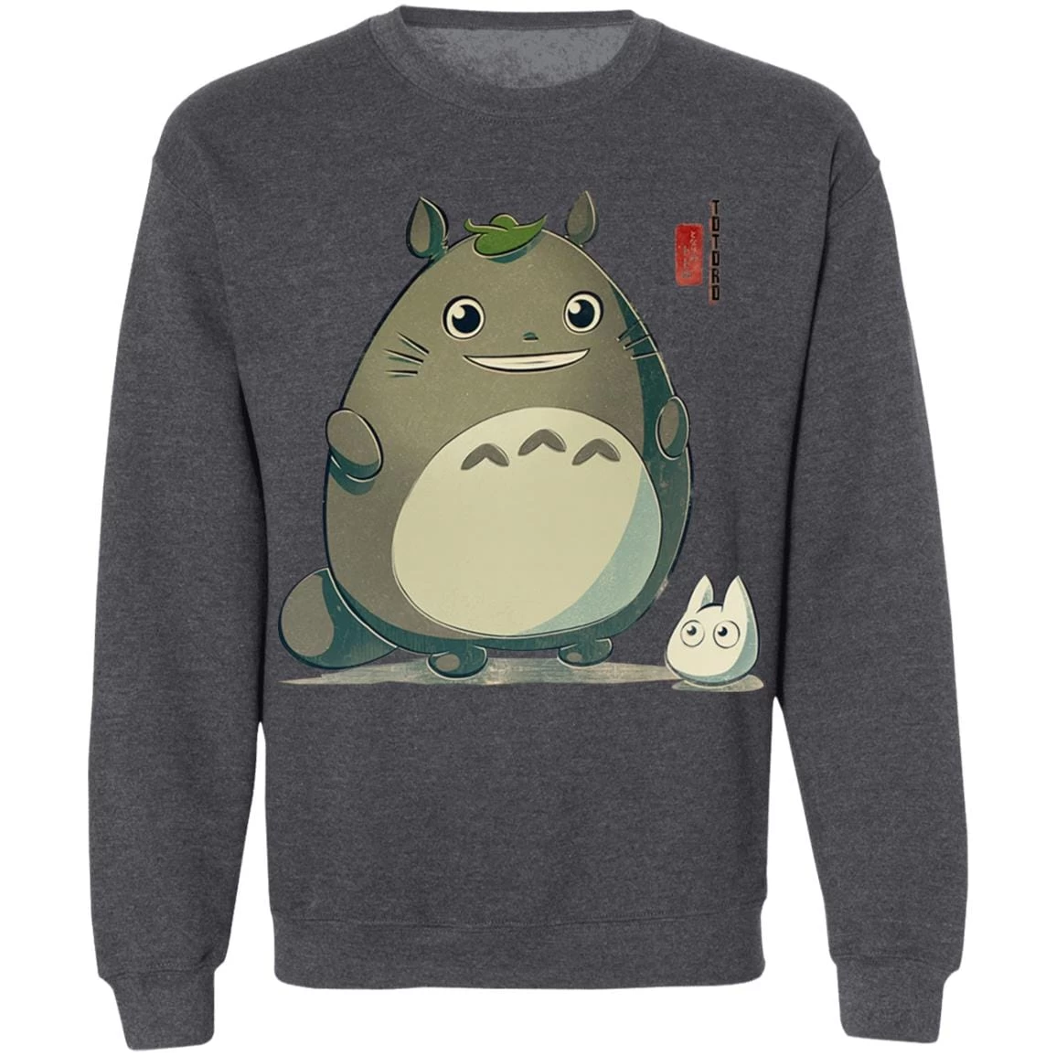 Totoro Cute Chibi Sweatshirt 9 Totoro Cute Chibi Sweatshirt - Image 7