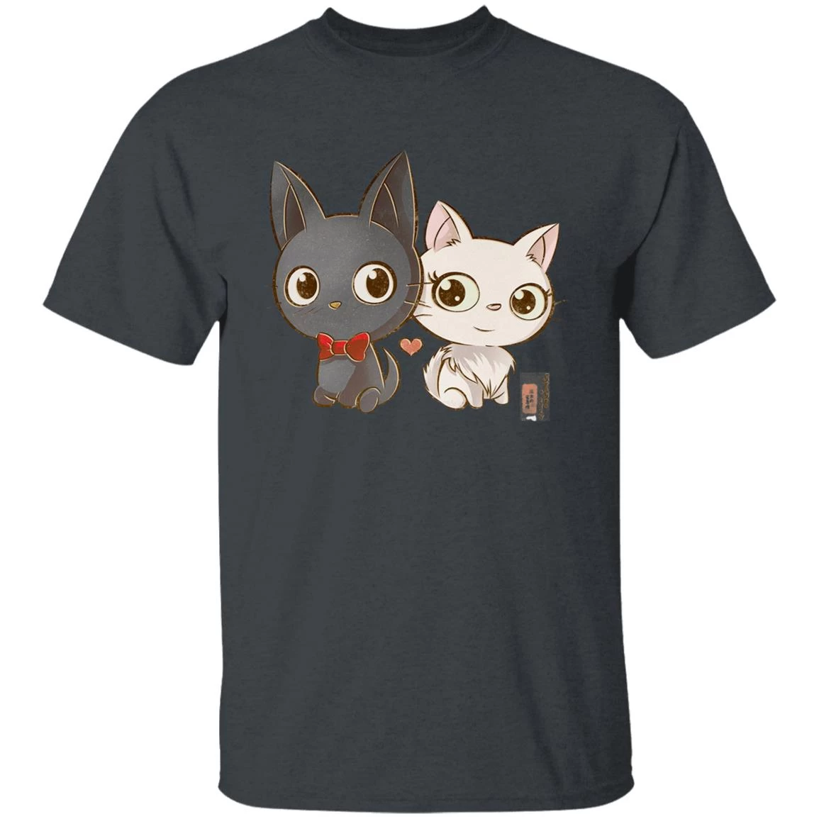 Kiki’s Delivery Service – Jiji And Lily Chibi T Shirt 13 Kiki’s Delivery Service – Jiji And Lily Chibi T Shirt - Image 11