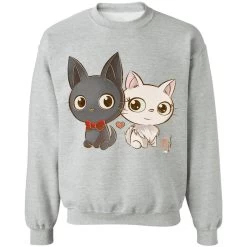 Kiki’s Delivery Service – Jiji And Lily Chibi Sweatshirt