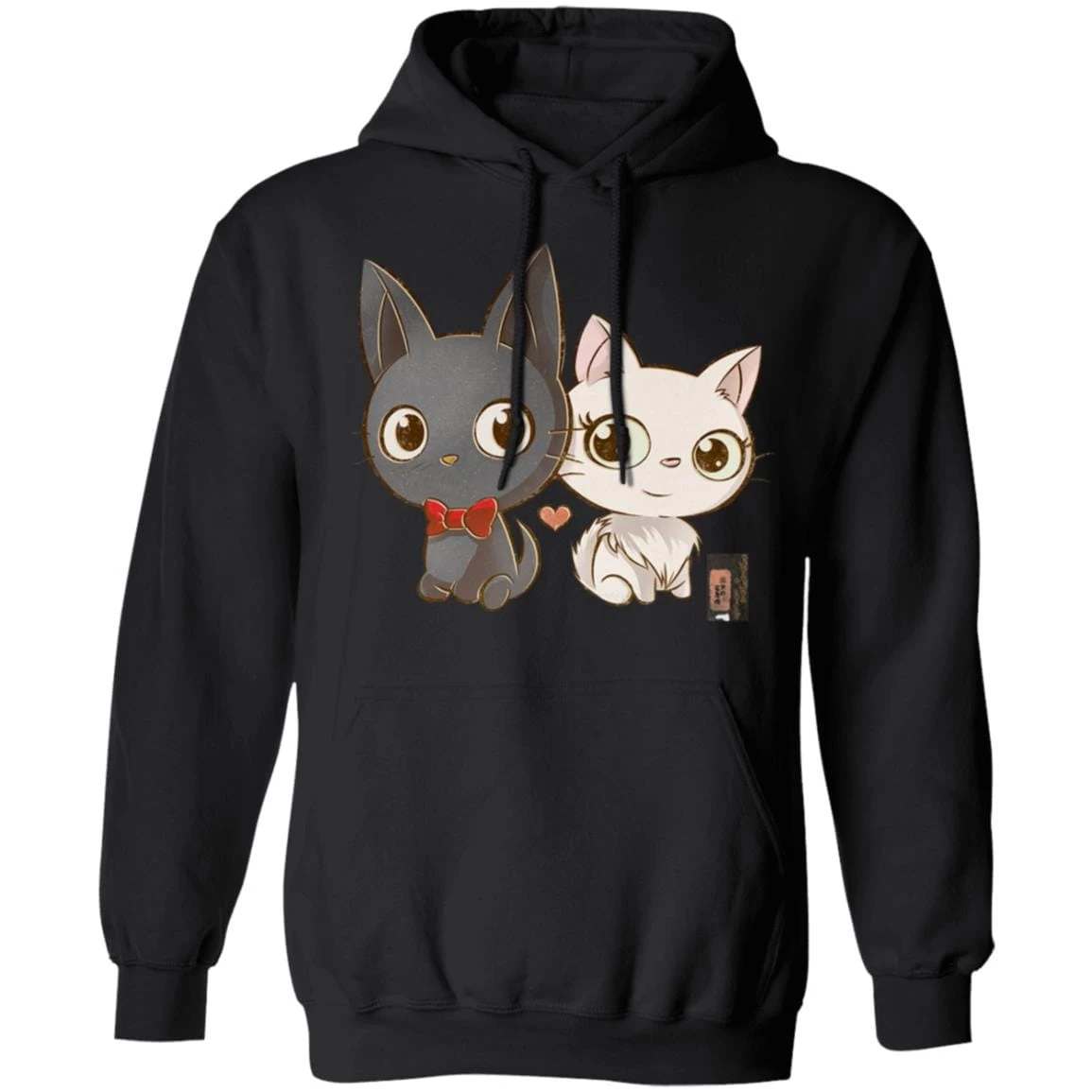 Kiki’s Delivery Service – Jiji And Lily Chibi Hoodie 12 Kiki’s Delivery Service – Jiji And Lily Chibi Hoodie - Image 10