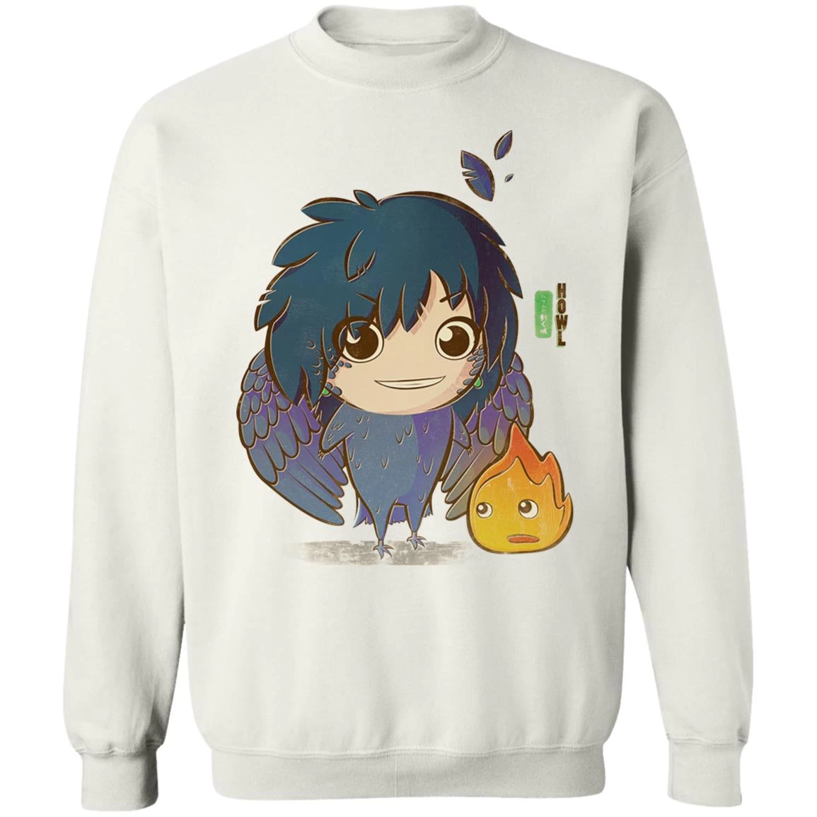 Howl’s Moving Castle – Howl Chibi Sweatshirt 20 Howl’s Moving Castle – Howl Chibi Sweatshirt - Image 18