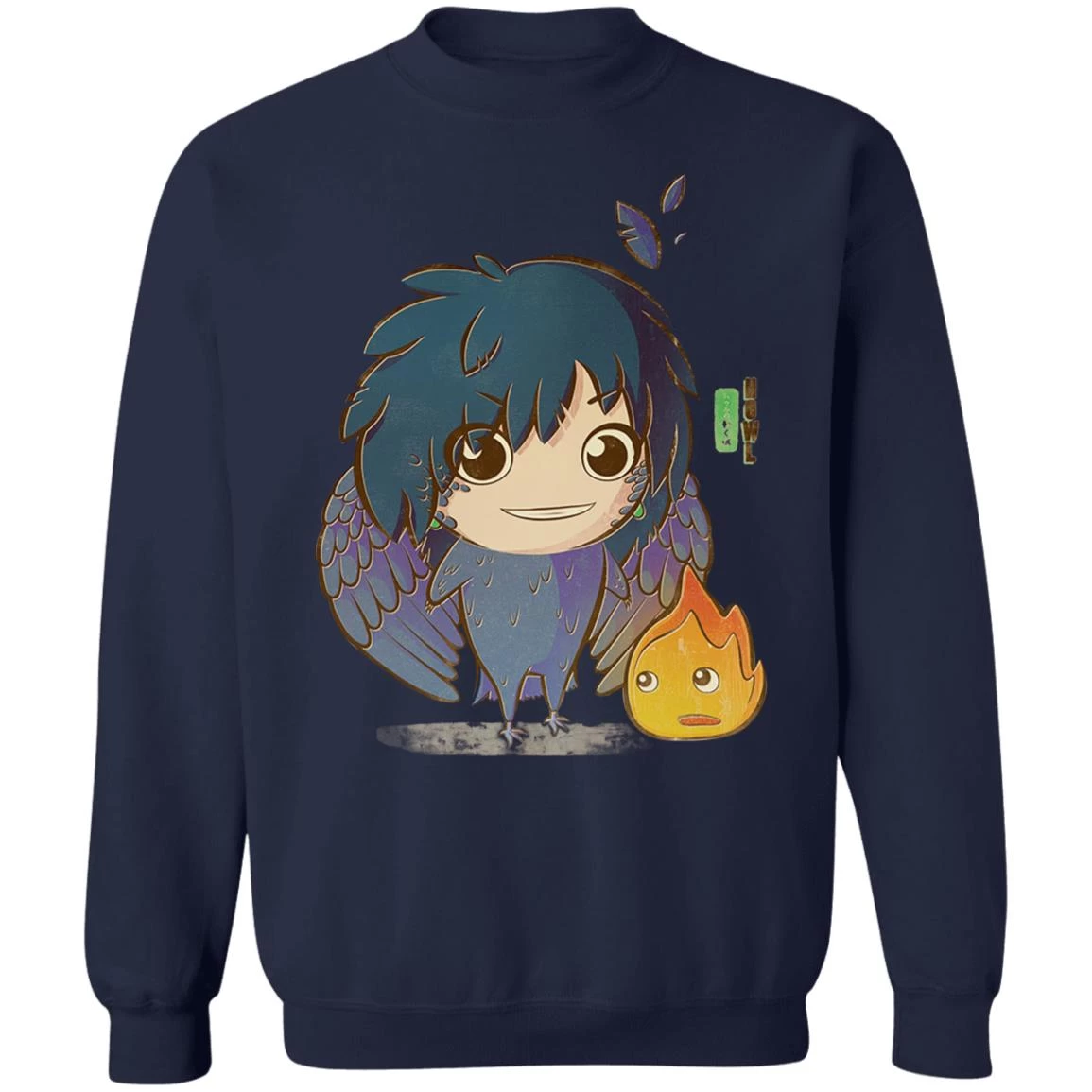 Howl’s Moving Castle – Howl Chibi Sweatshirt 7 Howl’s Moving Castle – Howl Chibi Sweatshirt - Image 5