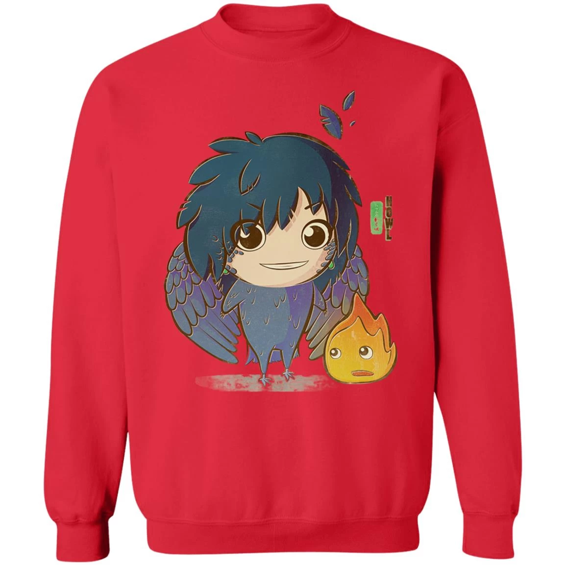 Howl’s Moving Castle – Howl Chibi Sweatshirt 8 Howl’s Moving Castle – Howl Chibi Sweatshirt - Image 6