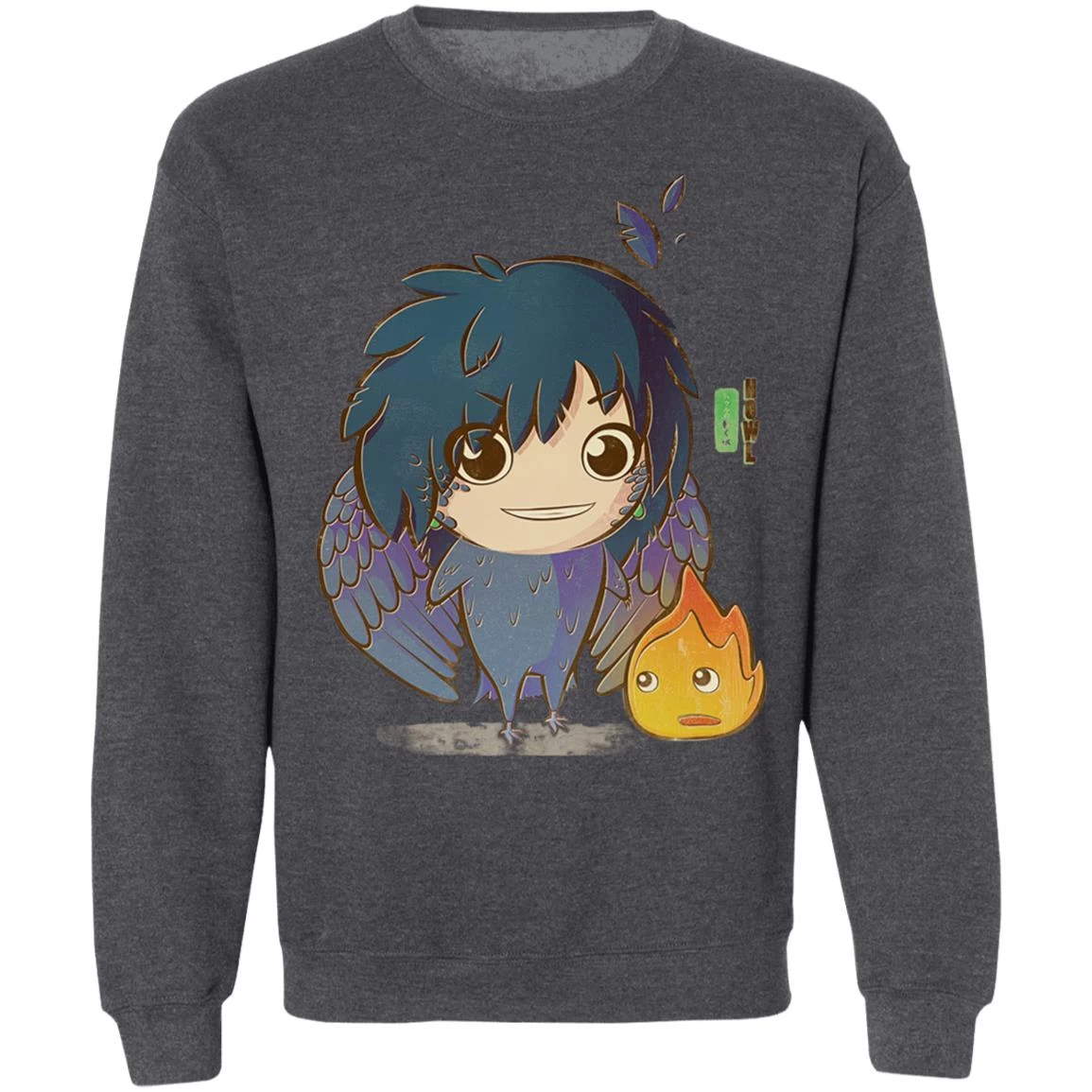 Howl’s Moving Castle – Howl Chibi Sweatshirt 13 Howl’s Moving Castle – Howl Chibi Sweatshirt - Image 11