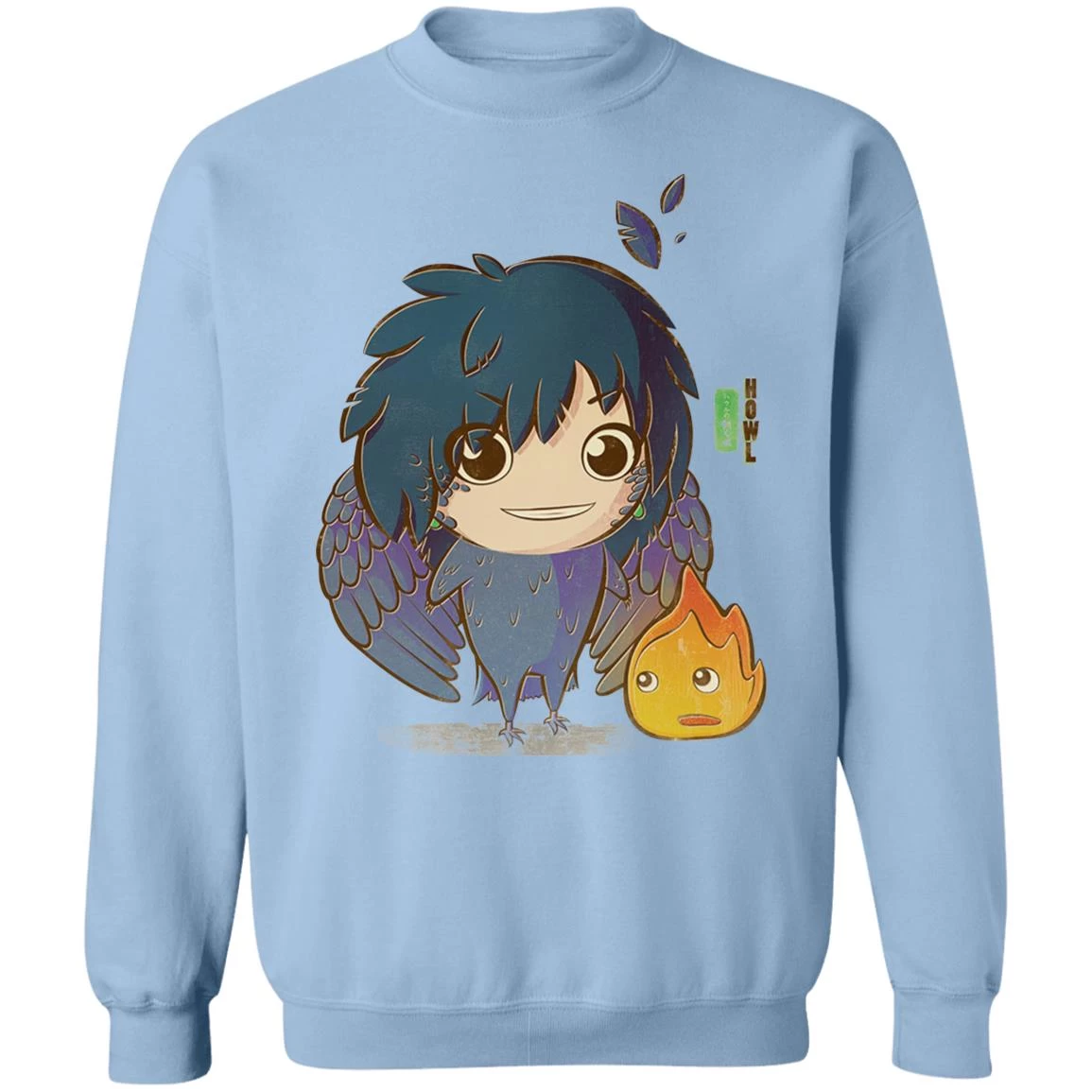 Howl’s Moving Castle – Howl Chibi Sweatshirt 10 Howl’s Moving Castle – Howl Chibi Sweatshirt - Image 8
