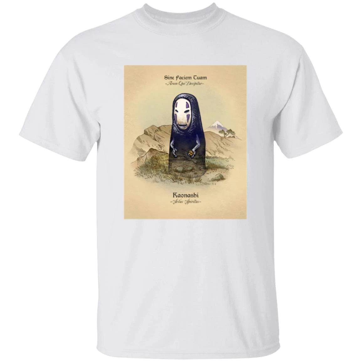 Spirited Away Lonely Kaonashi T Shirt 20 Spirited Away Lonely Kaonashi T Shirt - Image 18