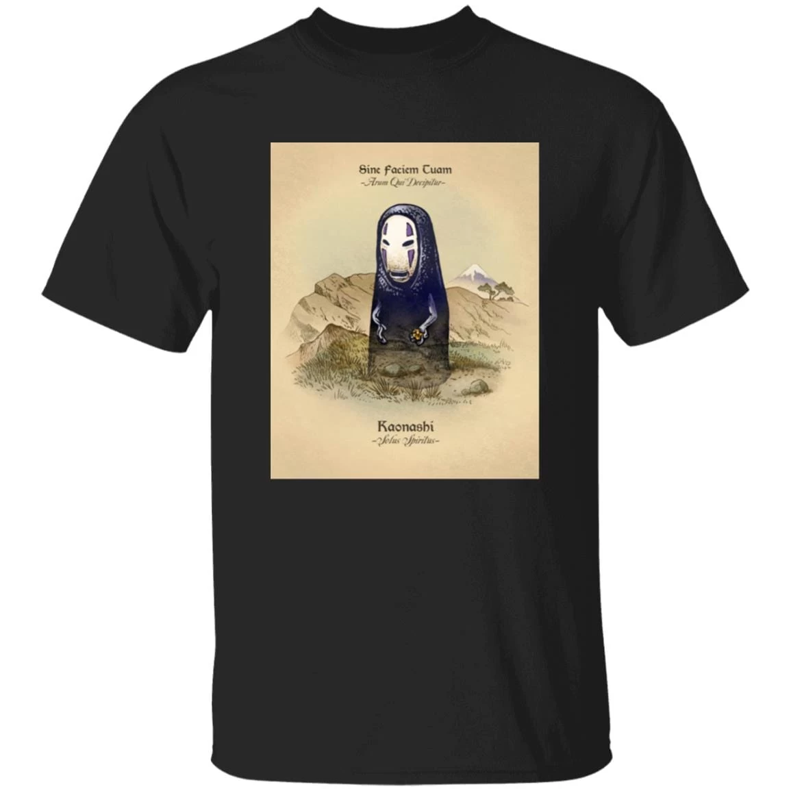 Spirited Away Lonely Kaonashi T Shirt 12 Spirited Away Lonely Kaonashi T Shirt - Image 10