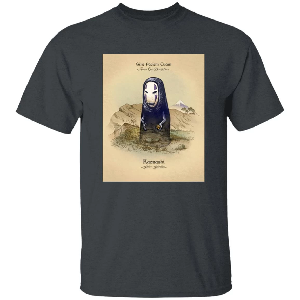 Spirited Away Lonely Kaonashi T Shirt 13 Spirited Away Lonely Kaonashi T Shirt - Image 11