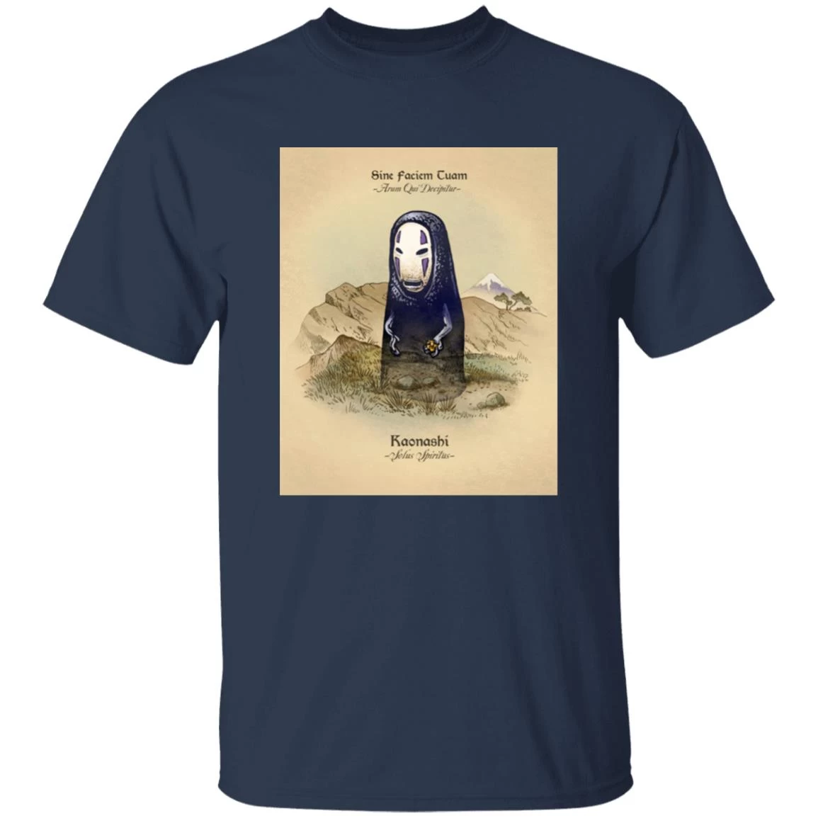 Spirited Away Lonely Kaonashi T Shirt 17 Spirited Away Lonely Kaonashi T Shirt - Image 15