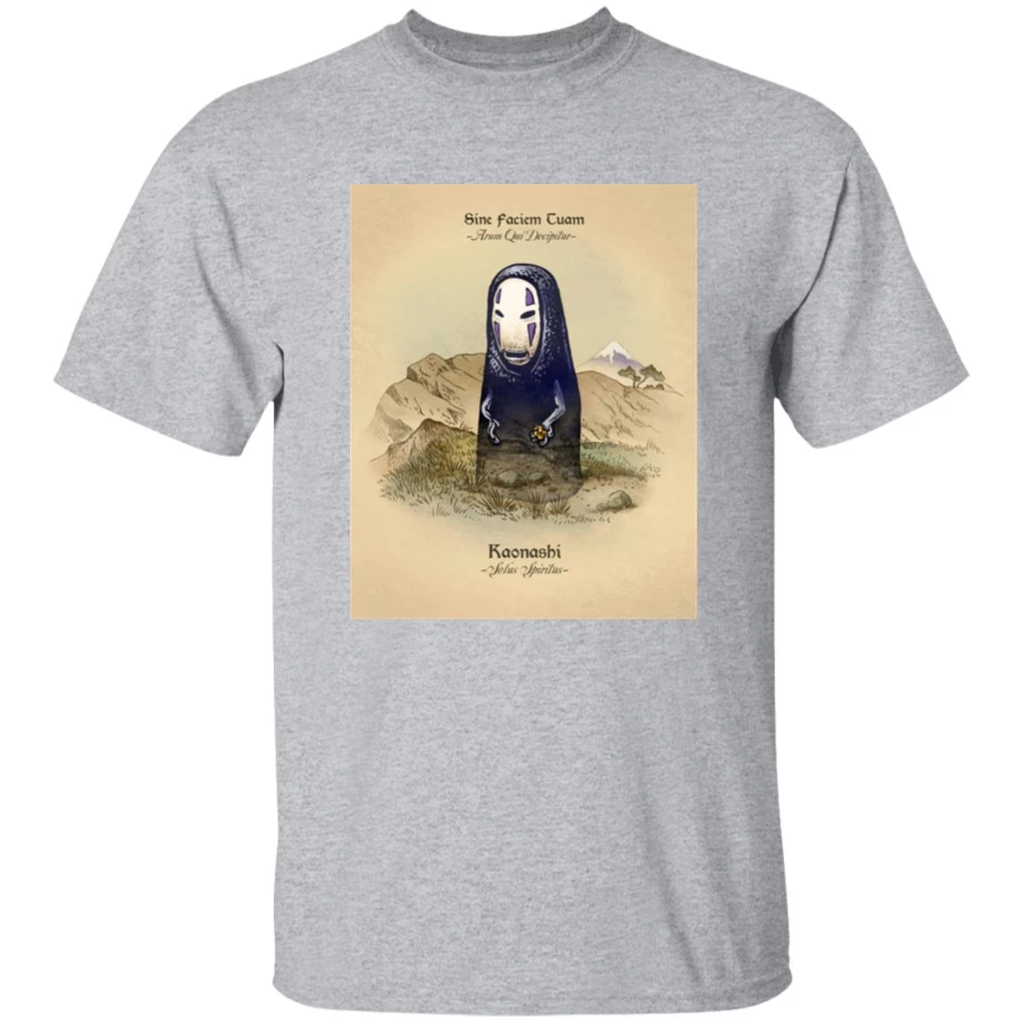 Spirited Away Lonely Kaonashi T Shirt 19 Spirited Away Lonely Kaonashi T Shirt - Image 17