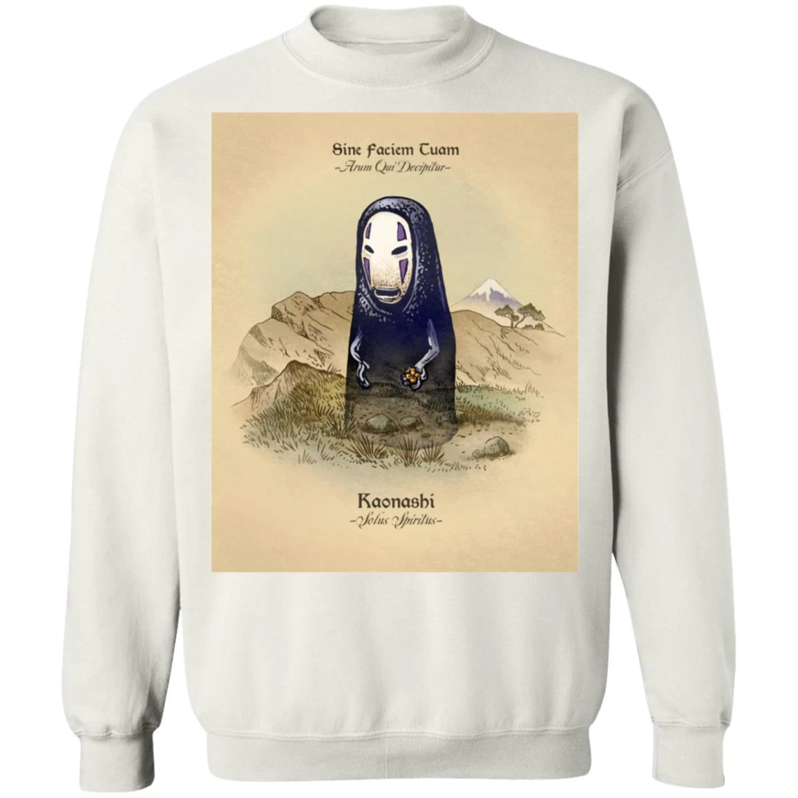 Spirited Away Lonely Kaonashi Sweatshirt 4 Spirited Away Lonely Kaonashi Sweatshirt - Image 2