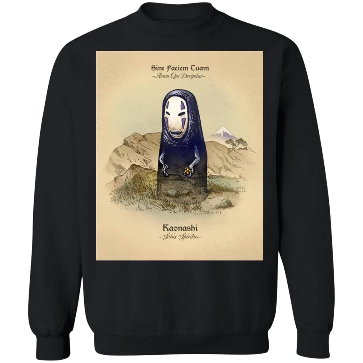 Spirited Away Lonely Kaonashi Sweatshirt 12 Spirited Away Lonely Kaonashi Sweatshirt - Image 10