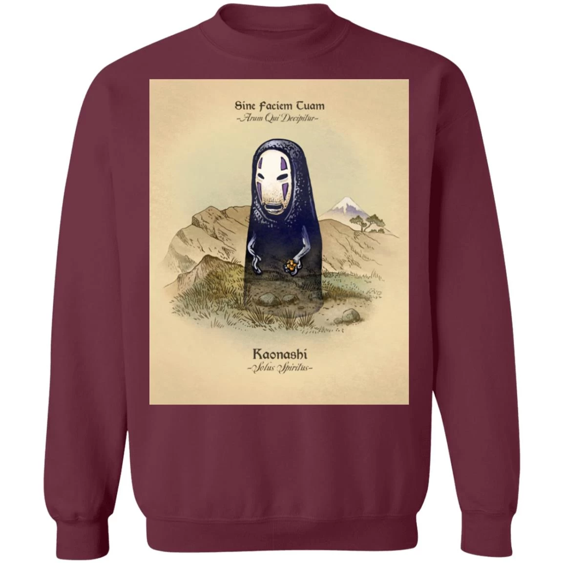 Spirited Away Lonely Kaonashi Sweatshirt 16 Spirited Away Lonely Kaonashi Sweatshirt - Image 14