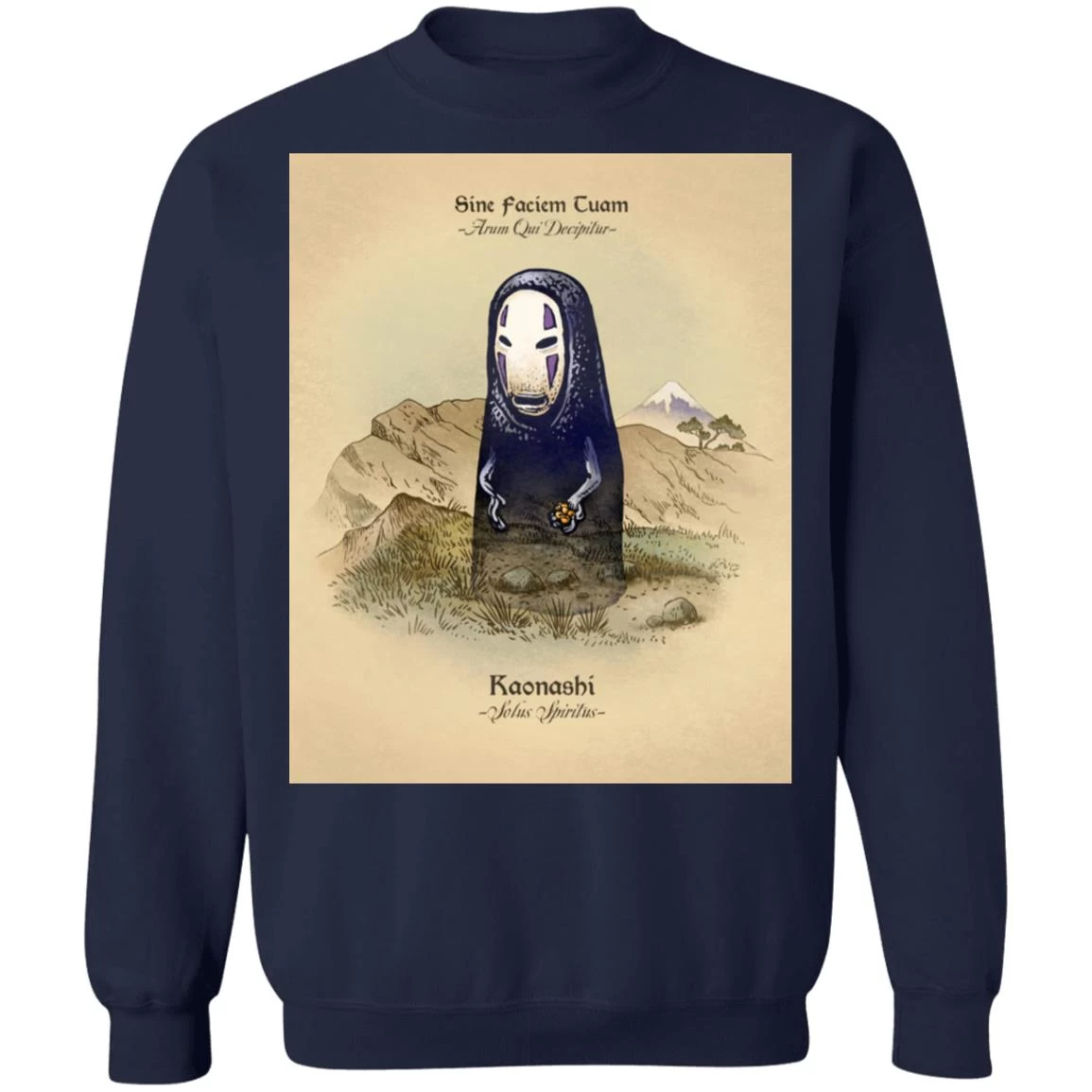 Spirited Away Lonely Kaonashi Sweatshirt 7 Spirited Away Lonely Kaonashi Sweatshirt - Image 5