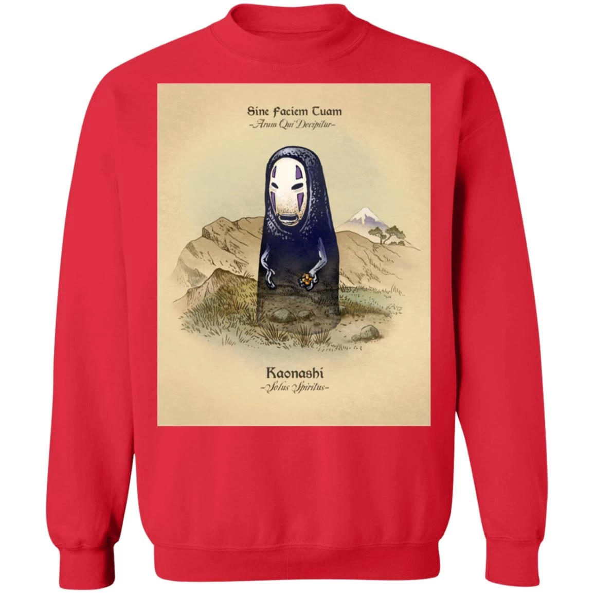 Spirited Away Lonely Kaonashi Sweatshirt 8 Spirited Away Lonely Kaonashi Sweatshirt - Image 6