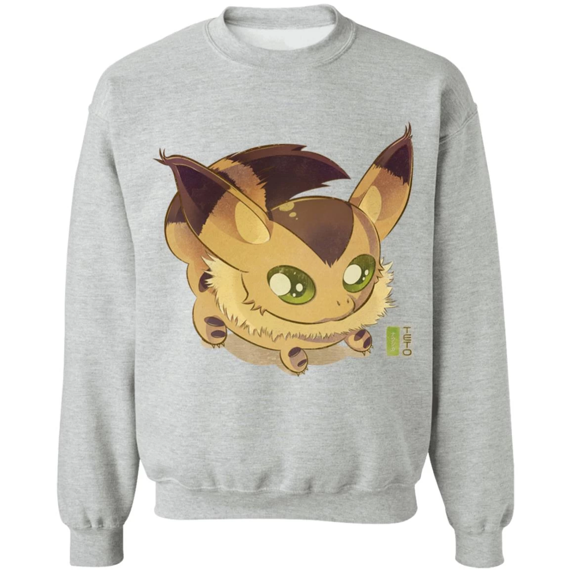 Nausicaa Of The Valley Of The Wind – Teto Chibi Sweatshirt 3 Nausicaa Of The Valley Of The Wind – Teto Chibi Sweatshirt