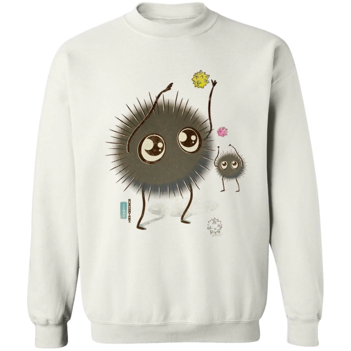 Spirited Away – Soot Spirit Chibi Sweatshirt 20 Spirited Away – Soot Spirit Chibi Sweatshirt - Image 18
