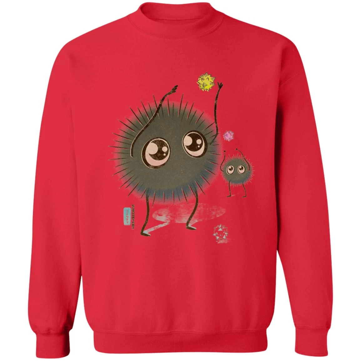 Spirited Away – Soot Spirit Chibi Sweatshirt 8 Spirited Away – Soot Spirit Chibi Sweatshirt - Image 6