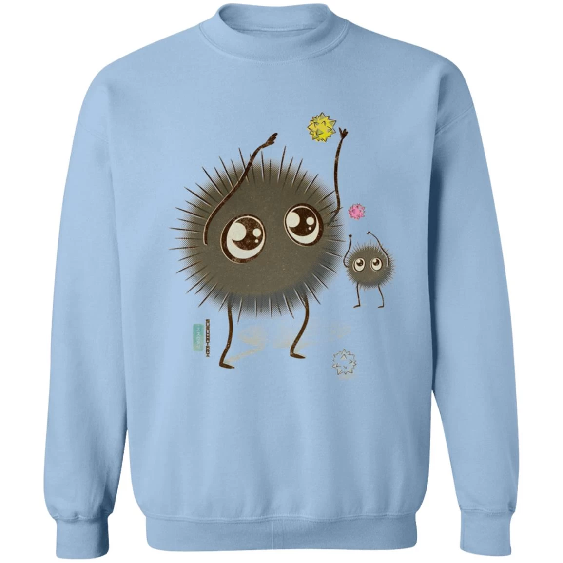 Spirited Away – Soot Spirit Chibi Sweatshirt 14 Spirited Away – Soot Spirit Chibi Sweatshirt - Image 12