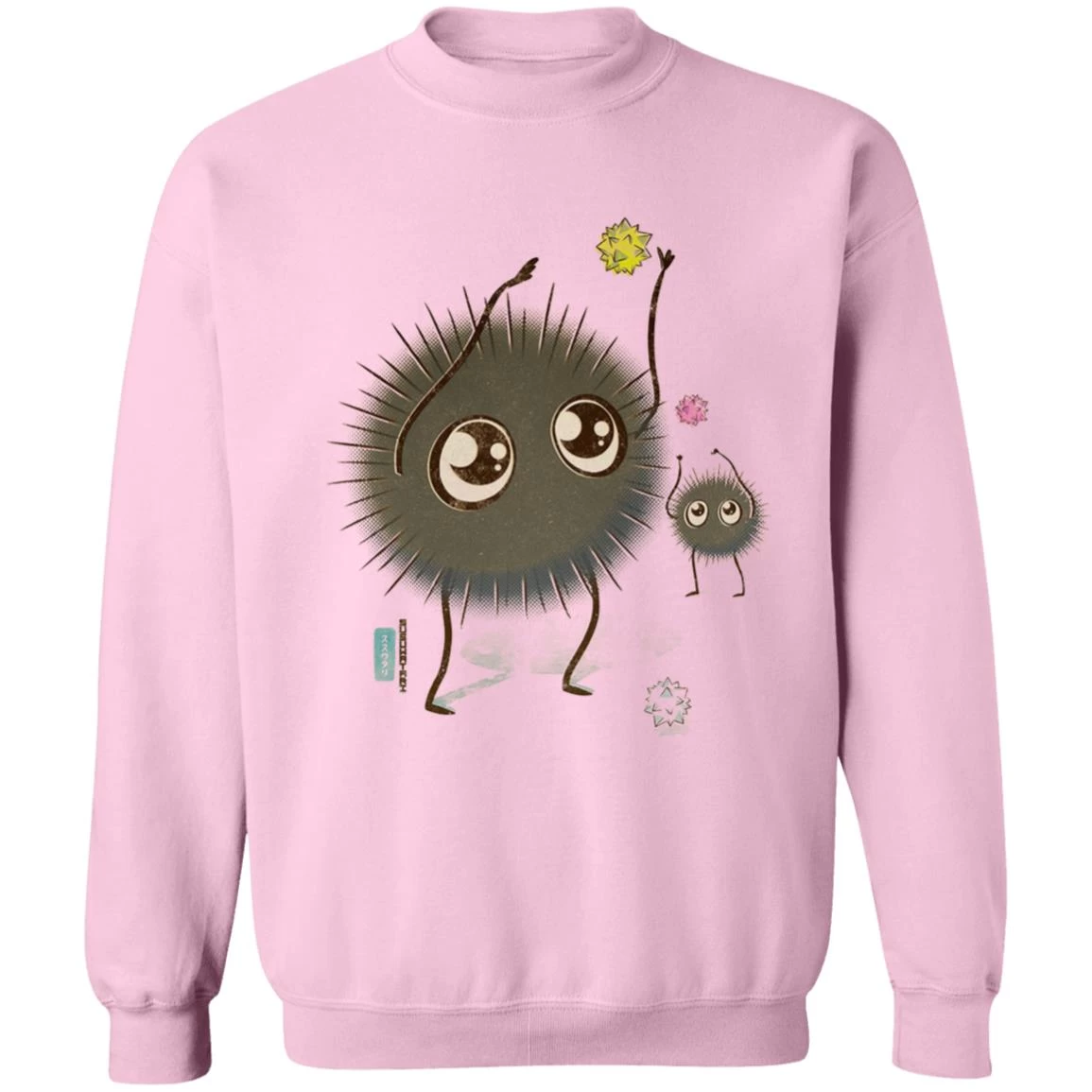 Spirited Away – Soot Spirit Chibi Sweatshirt 11 Spirited Away – Soot Spirit Chibi Sweatshirt - Image 9