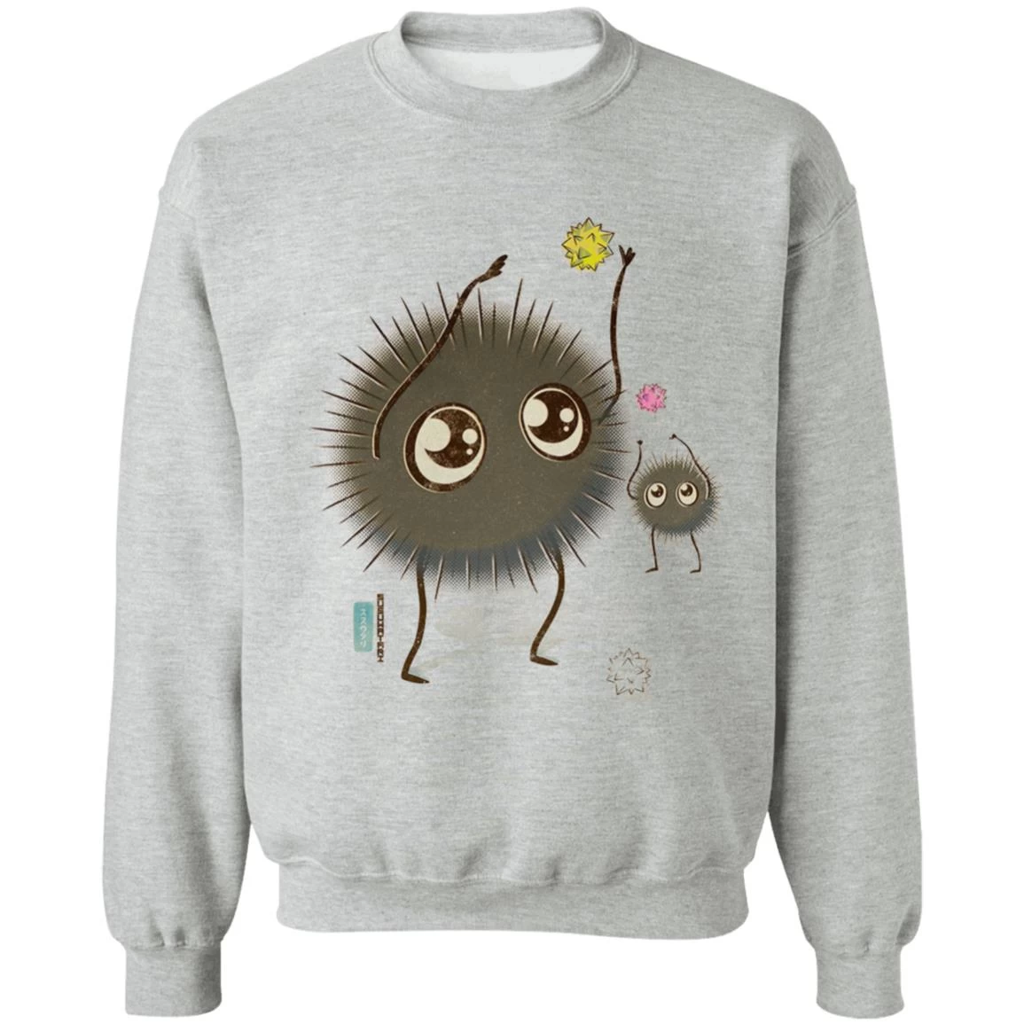Spirited Away – Soot Spirit Chibi Sweatshirt 3 Spirited Away – Soot Spirit Chibi Sweatshirt