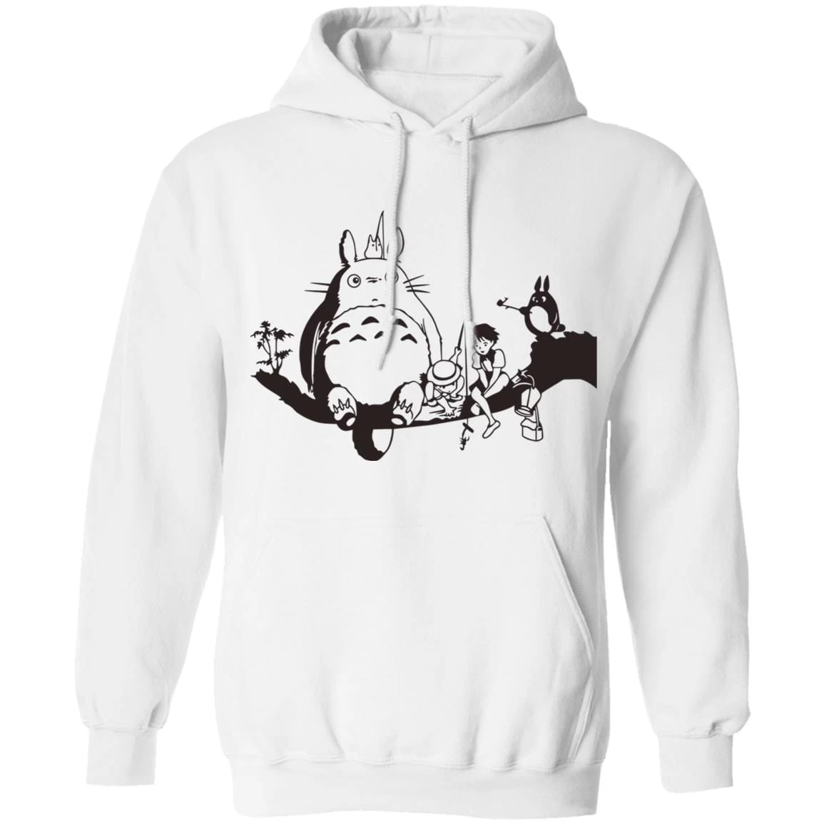 My Neighbor Totoro – Fishing Retro Hoodie 11 My Neighbor Totoro – Fishing Retro Hoodie - Image 9