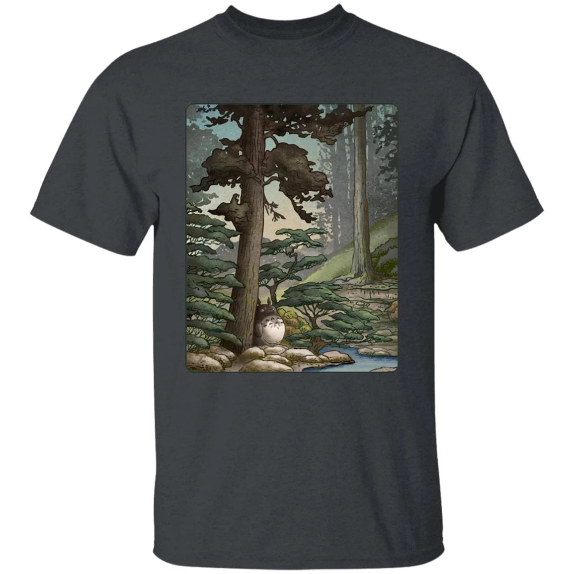 Totoro In The Landscape T Shirt 6 Totoro In The Landscape T Shirt - Image 4