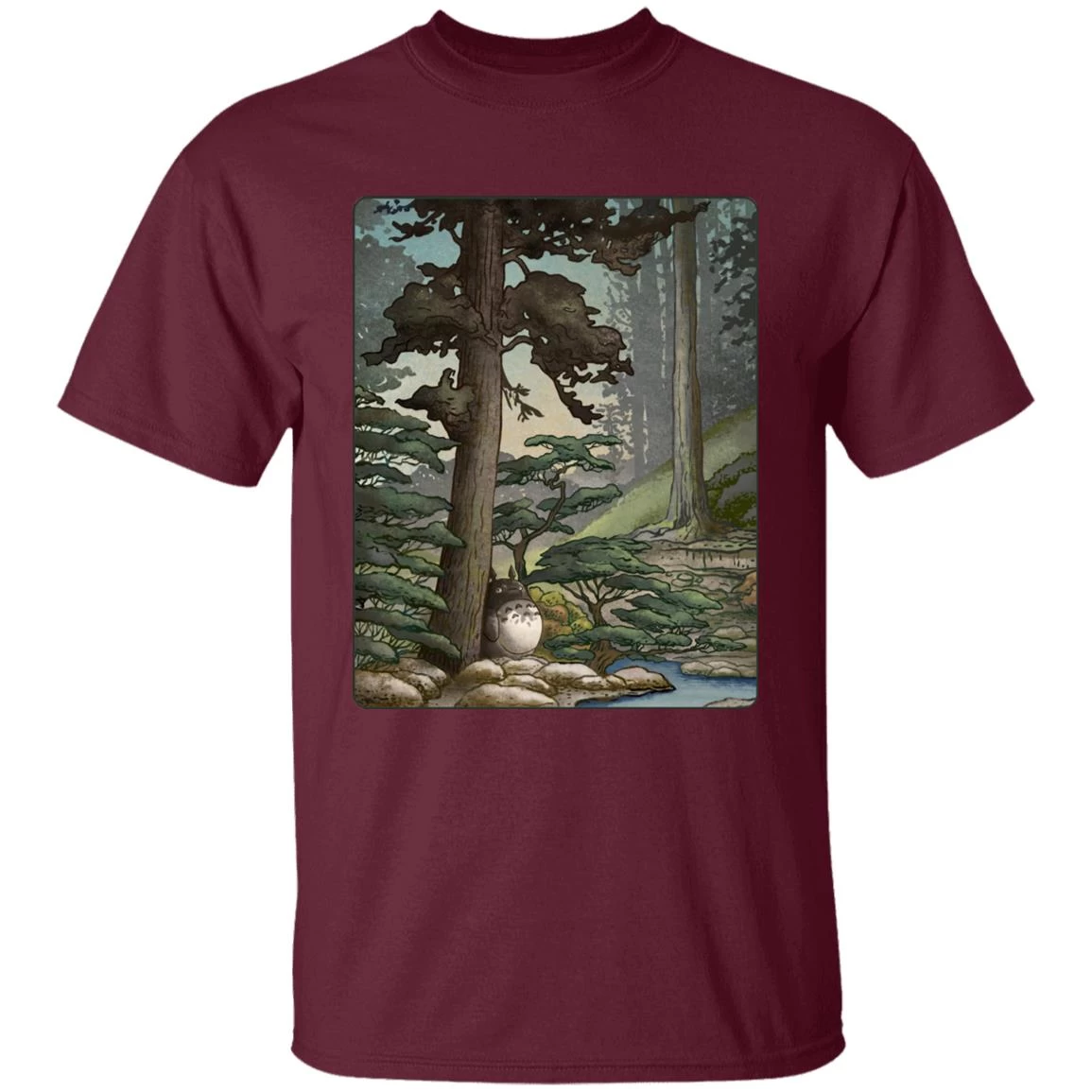 Totoro In The Landscape T Shirt 8 Totoro In The Landscape T Shirt - Image 6